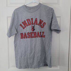 Mens grey Indianapolis Indians Baseball T shirt